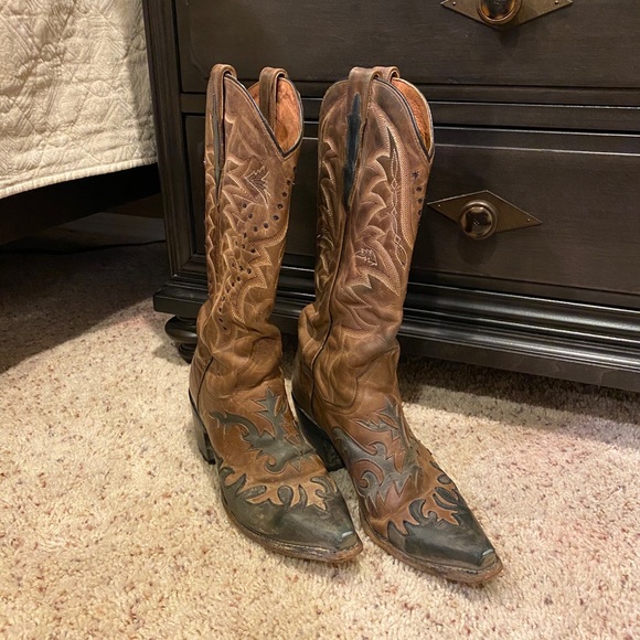 Dan Post Winona 13” Cowboy Boots - Picture 1 of 9